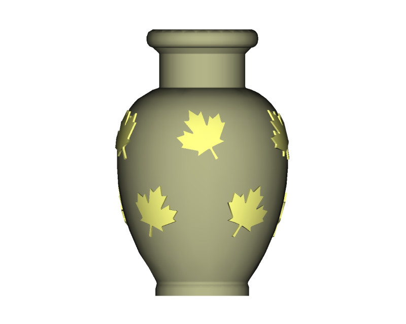 Vase 3D Print Model .c4d .max .obj .3ds .fbx .stl .blend