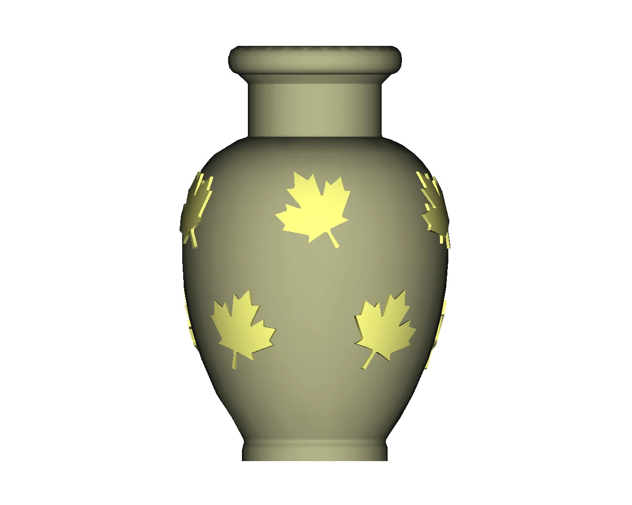 Vase 3D Print Model .c4d .max .obj .3ds .fbx .stl .blend