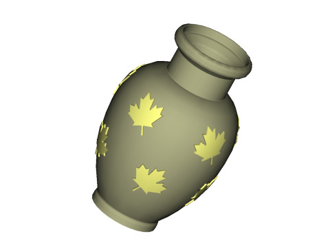 Vase 3D Print Model