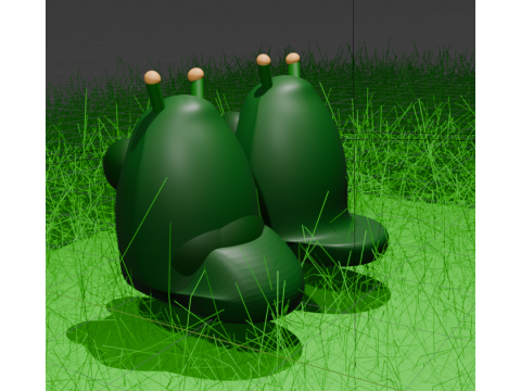 Worm 3D Model