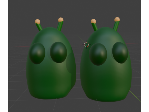 Worm 3D Model