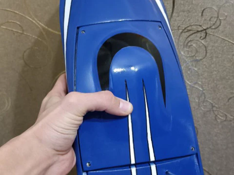 RC boat 3D Print Model