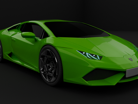 Huracan Car 3D 模型