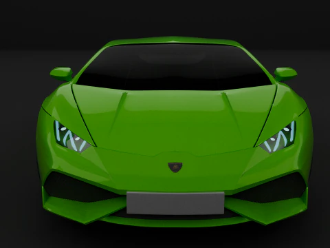 Huracan Car 3D Model