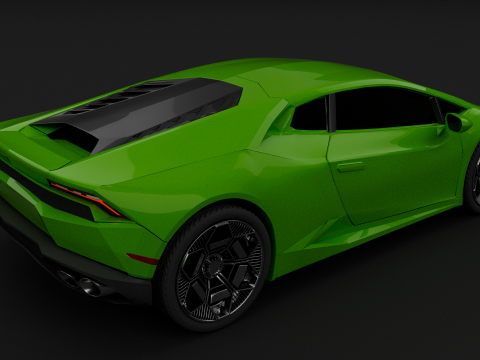 Huracan Car 3D 模型