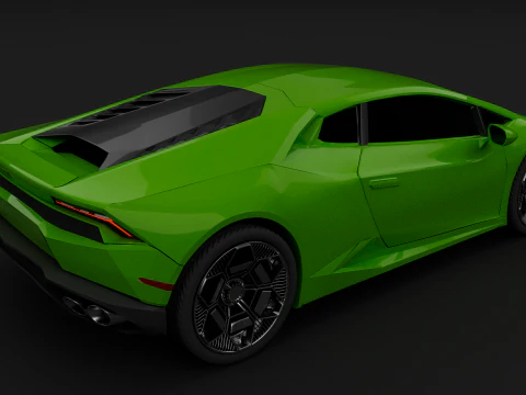 Huracan Car 3D Model