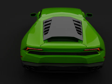 Huracan Car 3D Model