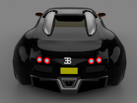 Bugatti Veyron Car 3D 모델