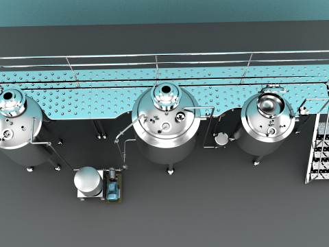 Sugermanufacturingmachine 3D 模型