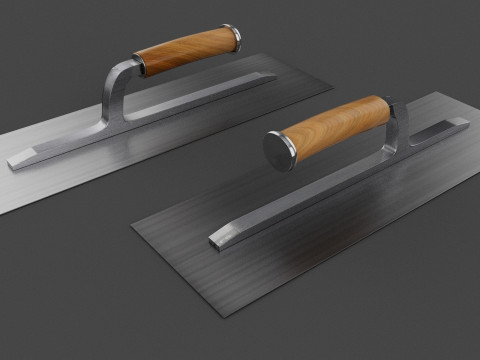 Plastering Trowel 3D Model