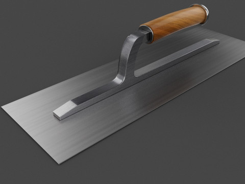 Plastering Trowel 3D Model