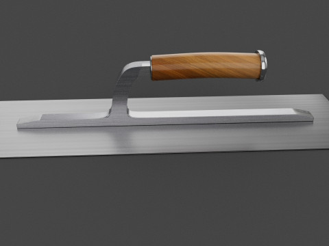 Plastering Trowel 3D Model