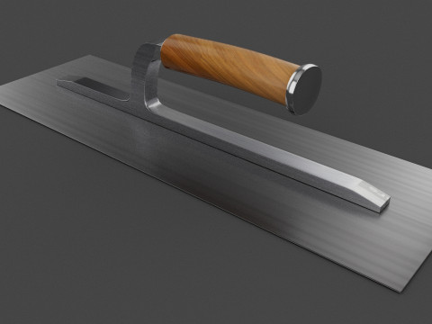 Plastering Trowel 3D Model