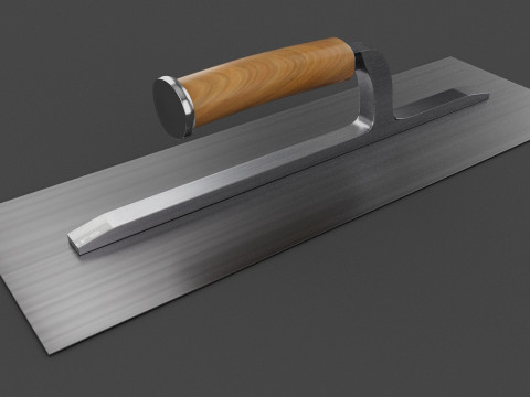 Plastering Trowel 3D Model