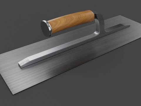 Plastering Trowel 3D Model