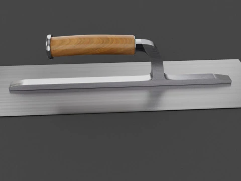 Plastering Trowel 3D Model