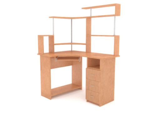 Computer desk 3D 模型