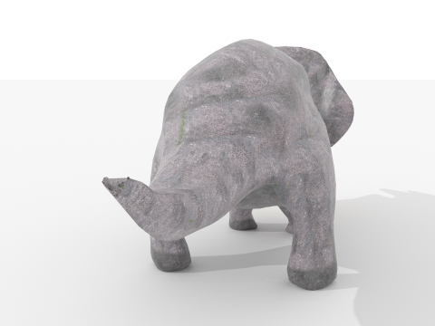 Triceratops V1 Blend-Obj-Fbx-Dae-Glb 3D Модель
