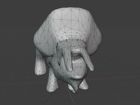 Triceratops V1 Blend-Obj-Fbx-Dae-Glb 3D Модель