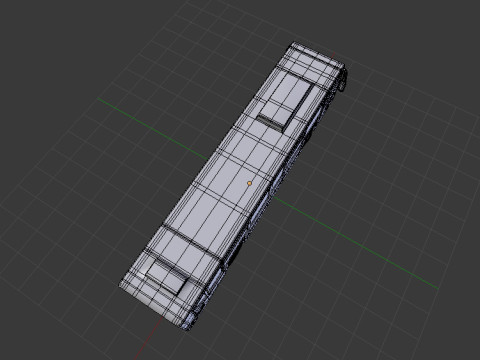 Ônibus BLEND-OBJ-FBX-DAE-GLB Modelo 3D
