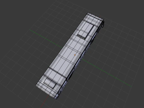 Bus BLEND-OBJ-FBX-DAE-GLB 3D Model