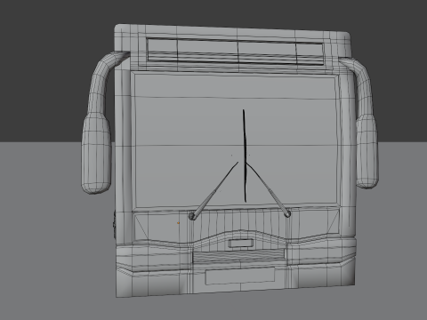 Ônibus BLEND-OBJ-FBX-DAE-GLB Modelo 3D