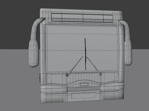 Bus BLEND-OBJ-FBX-DAE-GLB 3D Model