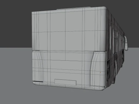 Bus BLEND-OBJ-FBX-DAE-GLB 3D Model