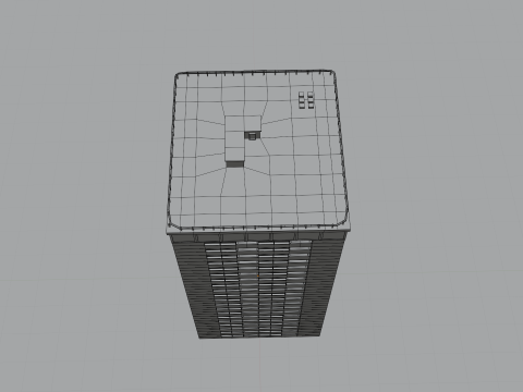 Blok Menara 2 Model 3D