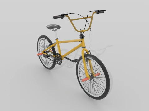 BMX V1 BLEND-OBJ-FBX-DAE-GLB 3D Model