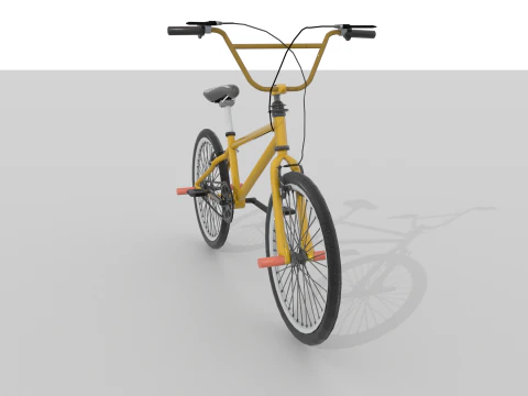 BMX V1 BLEND-OBJ-FBX-DAE-GLB 3D Model