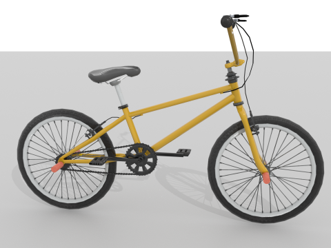 BMX V1 BLEND-OBJ-FBX-DAE-GLB 3D Modell
