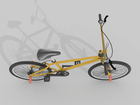 BMX V1 BLEND-OBJ-FBX-DAE-GLB 3D Model
