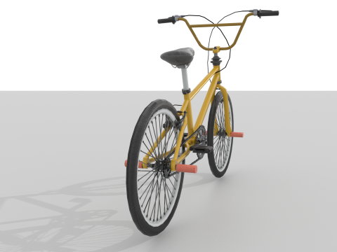 BMX V1 BLEND-OBJ-FBX-DAE-GLB 3D Modell