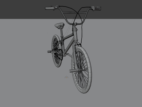 BMX V1 BLEND-OBJ-FBX-DAE-GLB 3D Modell