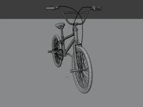 BMX V1 BLEND-OBJ-FBX-DAE-GLB 3D Model