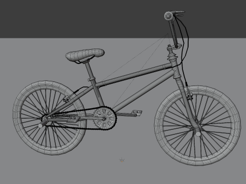 BMX V1 BLEND-OBJ-FBX-DAE-GLB 3D Modell
