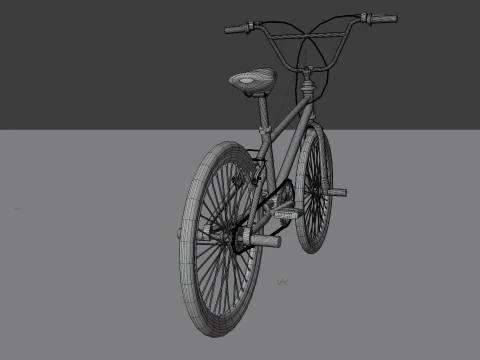 BMX V1 BLEND-OBJ-FBX-DAE-GLB 3D Model
