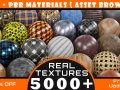 5000 PBR High-Quality Materials CG Textures