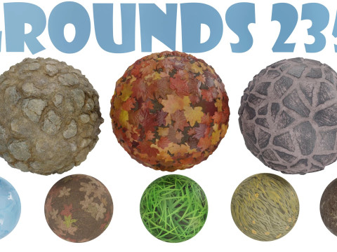5000 PBR High-Quality Materials CG Textures