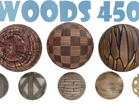 5000 PBR High-Quality Materials CG Textures