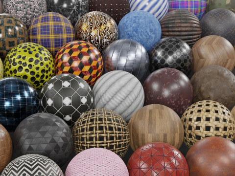 5000 PBR High-Quality Materials CG Textures
