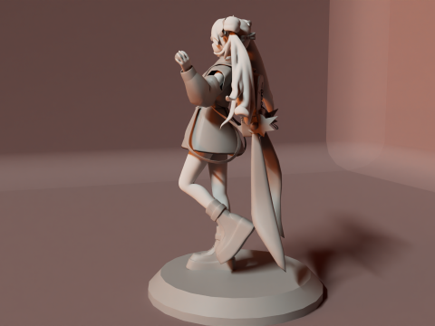 Hatsune Miku Figurine Glorious day Modèles 3D en vedette
