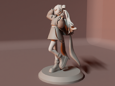 Hatsune Miku Figurine Glorious day Modèles 3D en vedette