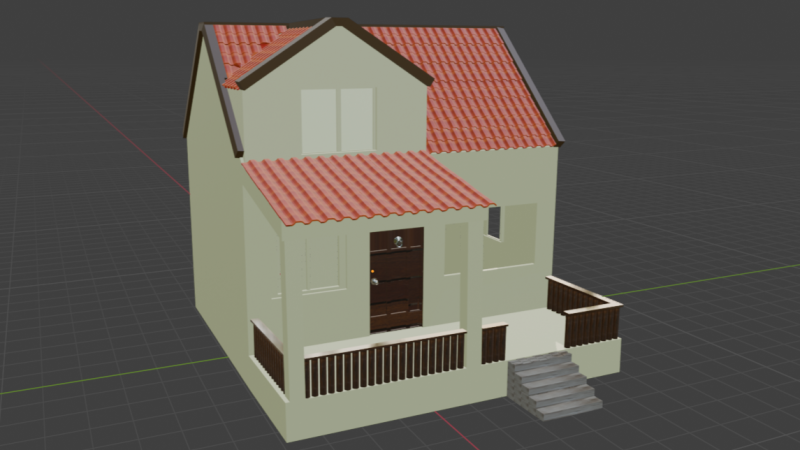 Home 3D Model .c4d .max .obj .3ds .fbx .stl .blend 