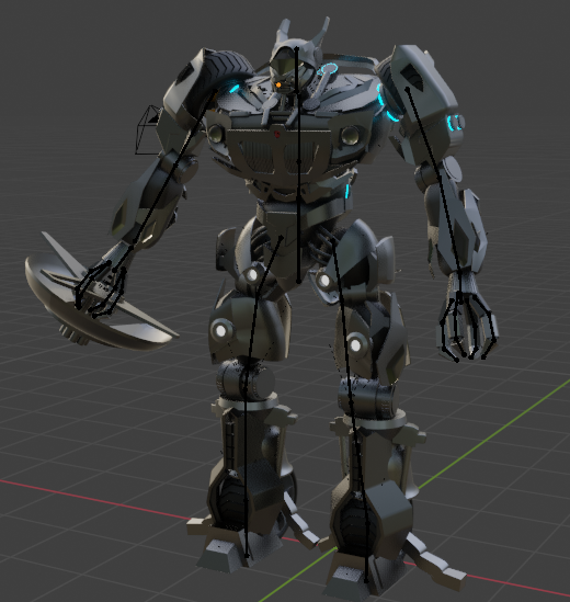 Jazz transformer Modèle 3D .c4d .max .obj .3ds .fbx .stl .blend
