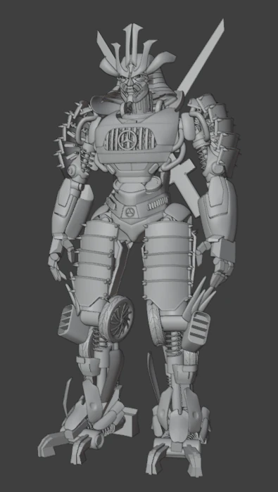 Transformer Drift 3D Blender 3D Model .c4d .max .obj .3ds .fbx .stl .blend 