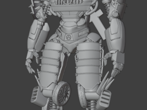 Transformer Drift 3D Blender Modelo 3D