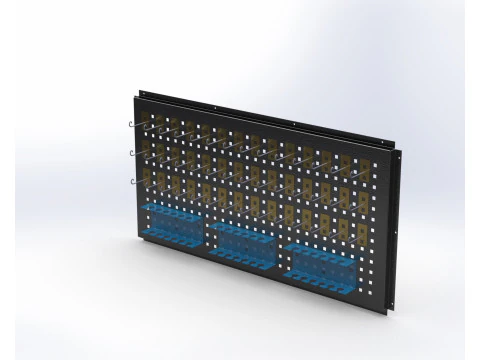 Cabide de ferramentas Pegboard Modelo 3D