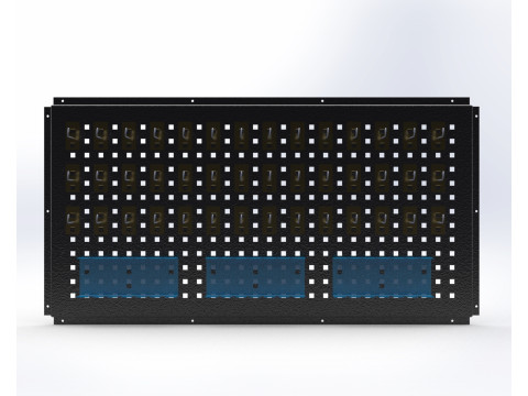 Pegboard Tools hanger 3D 模型